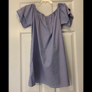 Off the shoulder dress